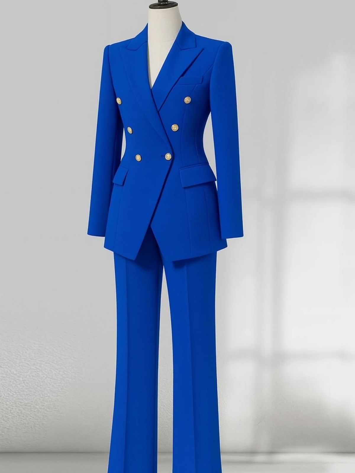 Royal Cobalt Blue Executive Power Suit